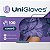 Luva Unigloves Látex com Pó Clássico Premium Quality Purple - Imagem 4