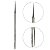 Instrumento Manicure Palito Inox Soling Ponta Dupla Ref. 75 - Imagem 1