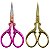 Tesoura Sobrancelhas Profissional Elegance Ponta Reta 9cm - Imagem 1