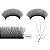 Cílios Nagaraku 3D W Shape L Curls Efeito Delineado Fox Eye - Imagem 3