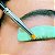 Pincel para Lash Lifting Glue Balm Redondo Cerdas Macias com Case - Imagem 4