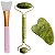 Massageador Facial Rolo Pedra Jade Duo com Plaquinha e Pincel - Imagem 2