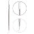 Espátula Acoplagem Lash e Brow Isolador Extensão de Cílios com Pente - Imagem 4