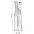 Borrifador Frasco Pulverizador Spray Translucido para Manicure Cabeleireiro 150ml - Imagem 4
