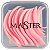 Pad de Silicone Master Modelo 1 L Curl Russo  7 Pares Rosa - Imagem 2