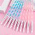 Pincel Nail Decoração Unha Modelador de Silicone com Boleador Kit 5un - Imagem 5