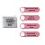 Pad de Silicone Master para Lash Lifting Modelo Inferior Borboleta 1 Par - Imagem 3