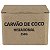 Kit 2 Caixas de Carvão de Coco Hexagonal 250g Cada (500g) - Imagem 2
