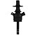 Stem Narguile Black Hookah Mini Monster Cores Foscas - Imagem 1