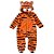 Macacão Infantil Pelúcia Plush Tigre Bebê Tip Top - Imagem 1