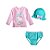Conjunto De Praia Infantil Com Chapeu Proteção Solar Tip Top - Imagem 1
