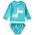 Conjunto De Praia Infantil Com Proteção Solar Unicórnio Tip Top - Imagem 1