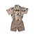 Conjunto Infantil Dinossauro Luxo Social Masculino - Imagem 1