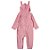 Macacão Infantil Pelúcia Plush Coelhinha Rosa Tip Top Toddler - Imagem 2