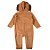 Macacão Infantil Pelúcia Plush Leãozinho Toddler Tip Top - Imagem 2