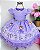 Vestido Princesa Sofia Festa Infantil Luxo - Imagem 1