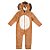 Macacão Infantil Pelúcia Plush Leãozinho Kids Tip top - Imagem 1