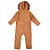 Macacão Infantil Pelúcia Plush Leãozinho Kids Tip top - Imagem 2
