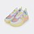 Tênis Feminino Tweenie Chunky Dalla Branco E Degradê Colorido - Imagem 1