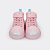 Tênis De Led Infantil Pampili Sneaker Glitter E Degradê Rosa - Imagem 3