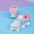 Tênis De Led Infantil Pampili Liz Luz Com Borboleta Glitter - Imagem 1