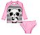 Conjunto Praia Kids Panda Elastano Proteção Tip Top - Imagem 1
