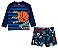 Conjunto Sports Manga Longa Basquete Lycra Kids Tip Top - Imagem 1