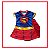 Fantasia Infantil Supergirl - Imagem 1