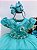 Vestido Infantil Verde C/ Renda Cinto Pérolas Luxo Menina Bonita - Imagem 2
