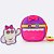Bolsa Infantil Customizável Monstrinhos Pink Pampili - Imagem 2