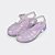 Sandália de Led Infantil Full Plastic Valen Glitter Pampili - Imagem 4