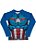 Camiseta Com Proteção Solar Capitão América Tip Top - Imagem 1