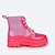 Bota Infantil Feminina Isa Glee Transparente e Rosa Pampili - Imagem 2
