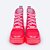Bota Infantil Feminina Isa Glee Transparente e Rosa Pampili - Imagem 3