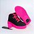 Tênis de Rodinha com Led Preto e Pink Kidy - Imagem 3
