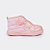 Tênis Infantil Pampili Pom Pom Bordado Coração Rosa Glacê - Imagem 2