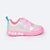 Tenis de Led Pampili Sneaker Phone Strap Branco/Rosa - Imagem 2