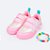 Tenis de Led Pampili Sneaker Phone Strap Branco/Rosa - Imagem 1