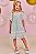Vestido Infantil em Paetê Shine Kukiê off white - Imagem 2