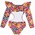Maiô/Body Infantil Manga Longa Com Proteção Solar Tip Top - Imagem 2