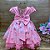 Vestido De Festa Infantil Magali - Melancia -Turma Da Monica - Imagem 2