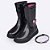 Bota Infantil Menina Pampili Candy Miçangas Preta - Imagem 1