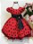 Vestido de Festa Infantil Minnie/ Joaninha Luxo - Imagem 1