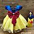 Vestido Branca de Neve Festa Infantil Luxo - Imagem 2