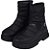 Bota Coturno Feminina Pampili Lucky Comfy Coração Preta - Imagem 1