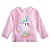 Camiseta praia manga longa gatinha kids proteção uv50+ Tip Top - Imagem 1