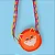 Bolsa PK Xd Pampili Tiracolo Pet Raposa de Fogo Laranja - Imagem 5