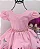 Vestido Infantil Menina Bonita Bosque Encantado Rosa - Imagem 2