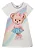 Vestido em Molecotton Infantil Ursinha Kukie Color - Imagem 4