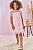 Vestido Rosa Infantil Festa Em Tule Poá Kukie - Imagem 3
